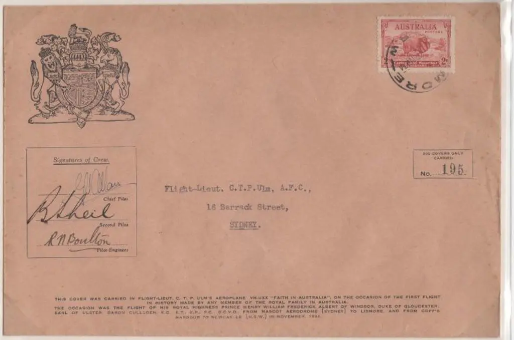 1934 (28th Nov) ditto but to Lismore with Lismore ... Image 1++