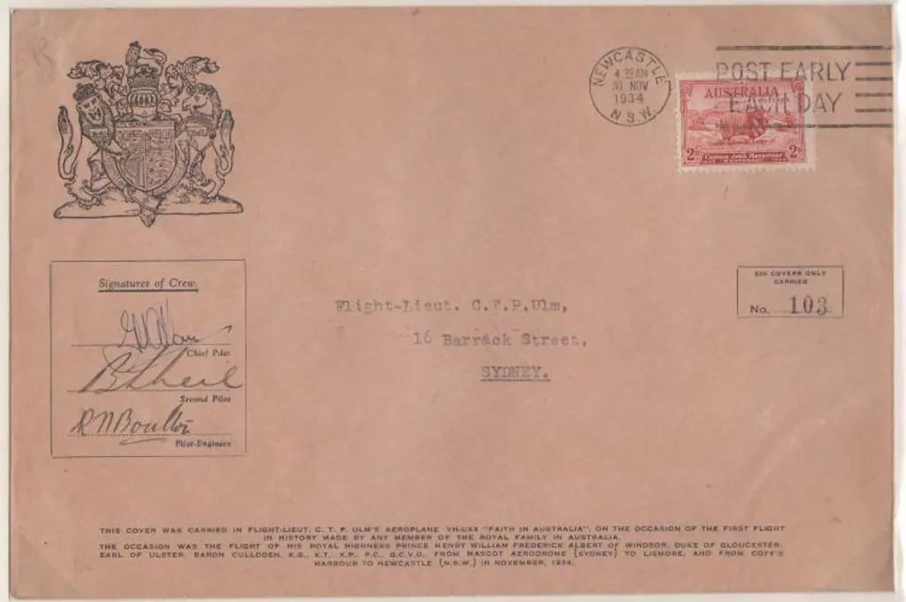 1934 (28th Nov) ditto. No. 103. VG cond. AAMC 467 ... Image 1++