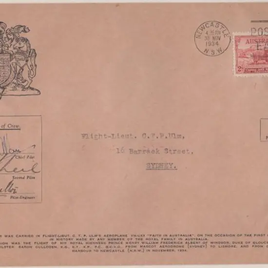 1934 (28th Nov) ditto. No. 103. VG cond. AAMC 467 ...