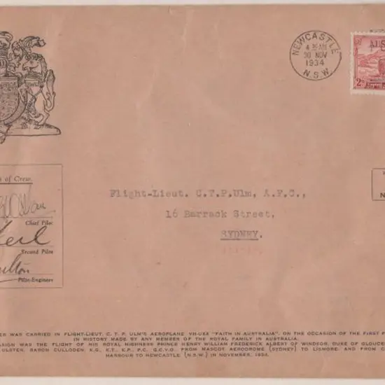 1934 (28th Nov) ditto. No. 185. VG cond. AAMC 467 ...