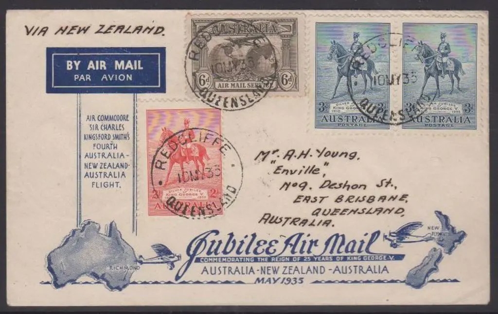 1935 (15th May) Australia to New Zealand Jubilee ... Image 1++