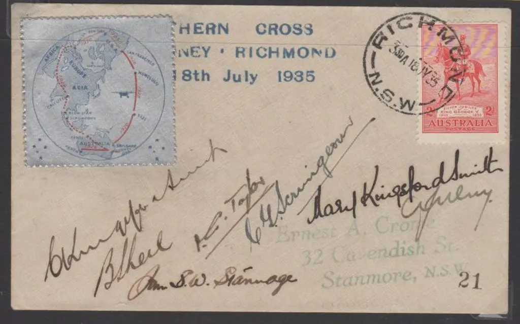 1935 (18th July) ditto numbered "21". VG cond. ... Image 1++