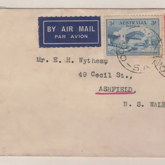 1935 (18th July) ditto but no cachet. 2d on 1½d ...