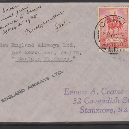 1935 (14th Oct) ditto. AAMC 541 Cat. $175