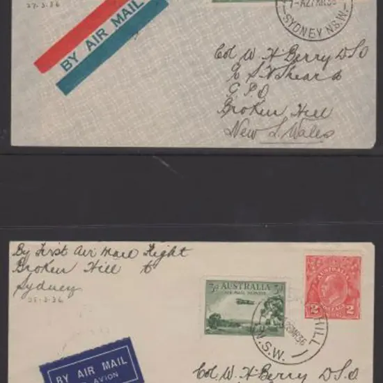 1936 (27th March) ditto but also return with both ...