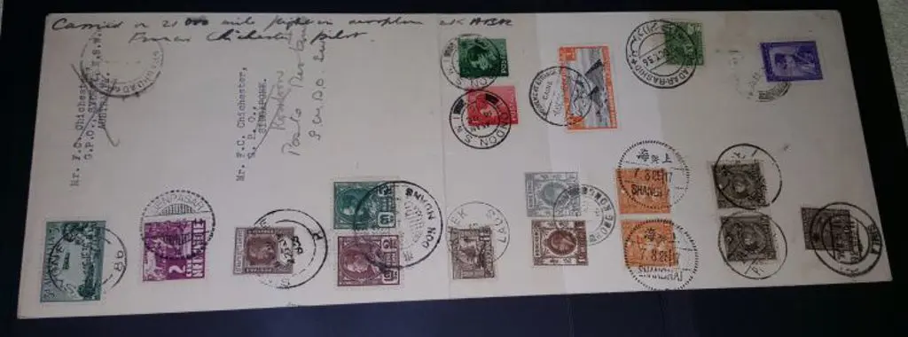 1936 (26th June) Sydney to London flown by Francis ... Image 1++