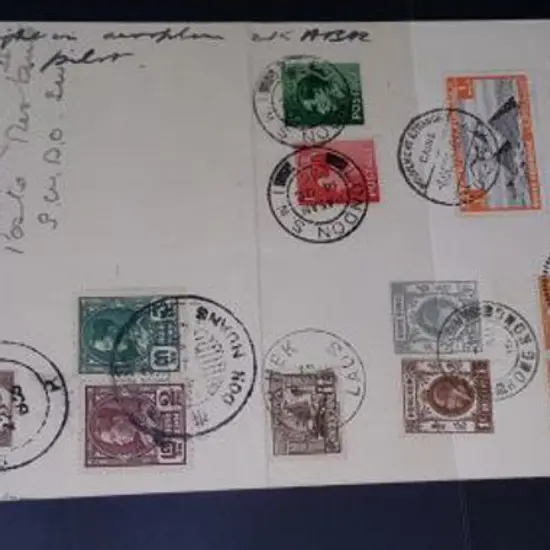 1936 (26th June) Sydney to London flown by Francis ...