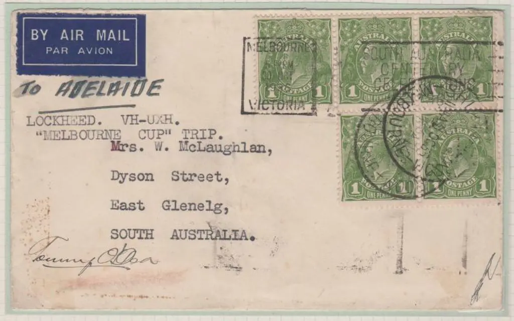 1936 (27th Oct) Port Moresby to Australia by Tommy ... Image 1++