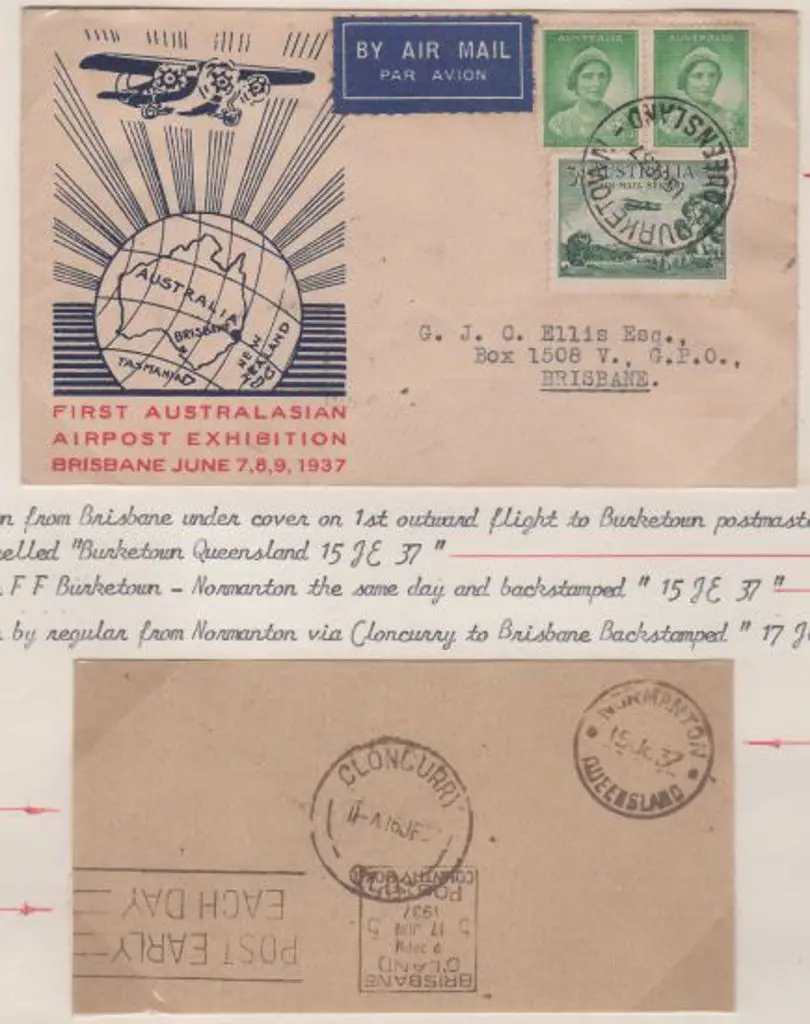 1937 (15th June) ditto but return intermediate leg ... Image 1++