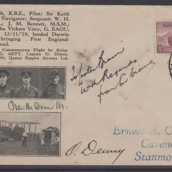 1939 (10th Dec) ditto but signed & endorsed "To ...