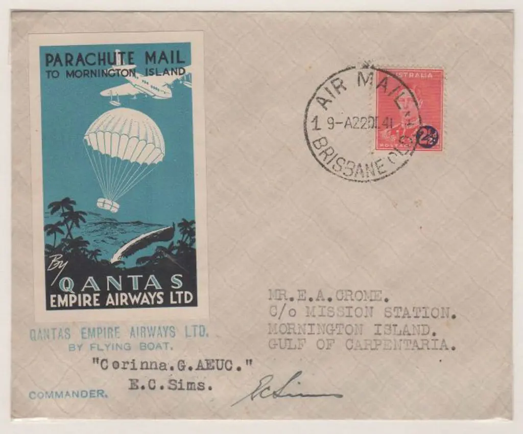 1941 (18th Dec) ditto but Brisbane to Mornington ... Image 1++