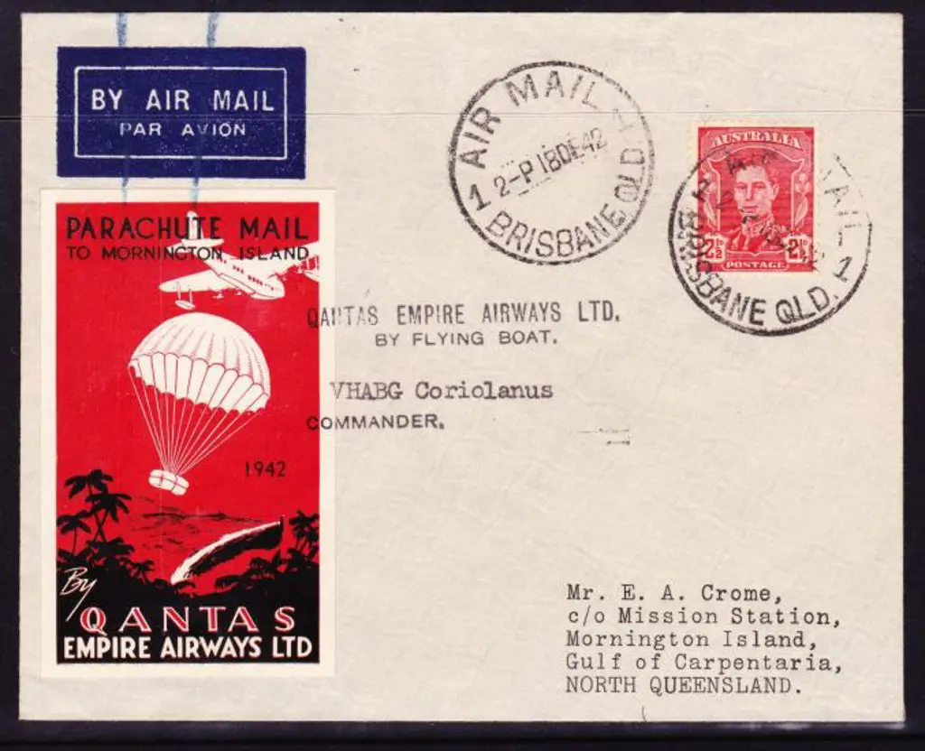 1942 (23rd Dec) Brisbane to Mornington Island ... Image 1++