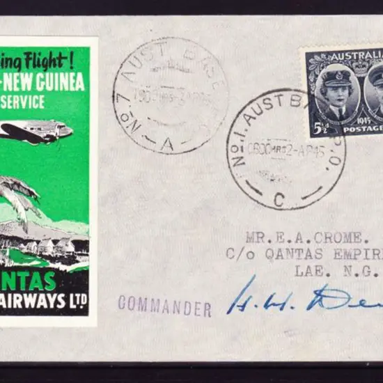 1945 (2nd April) ditto. AAMC 1002 Cat. $275