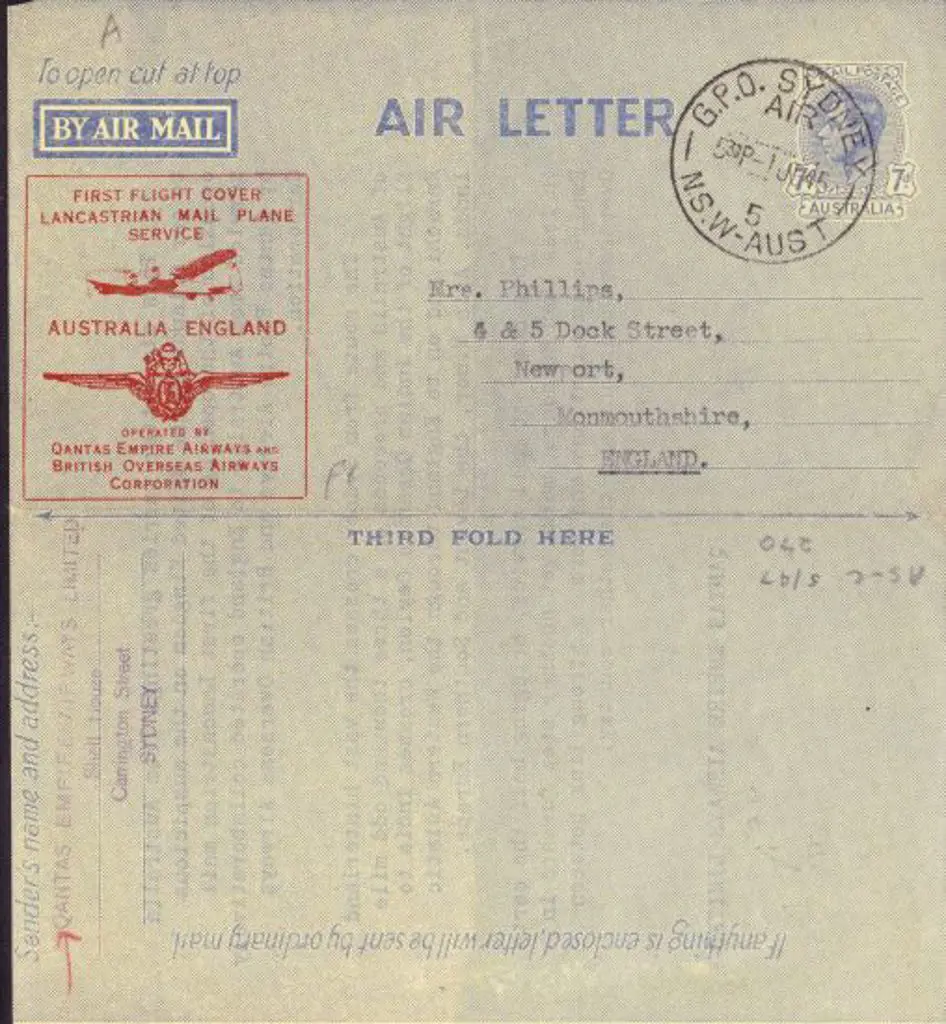 1945 (2nd June) ditto but with the red boxed ... Image 1++