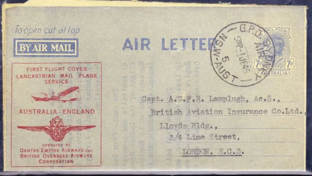 1945 (2nd June) ditto but has been sealed & ... Image 1++