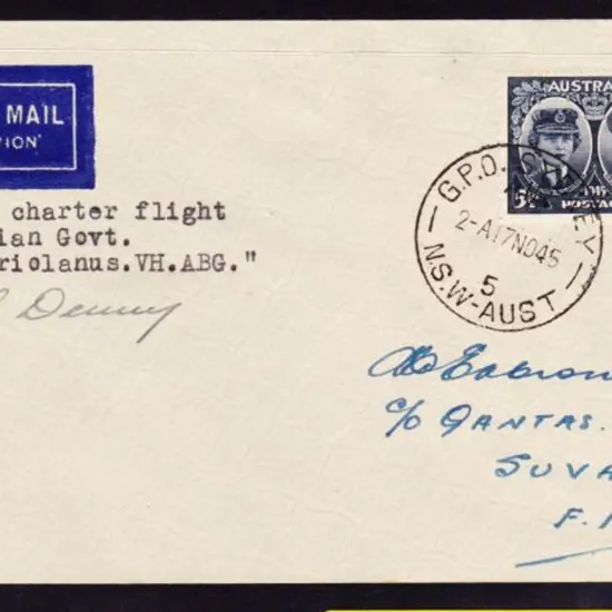 1945 (17th Nov) ditto. AAMC 1014 Cat. $60