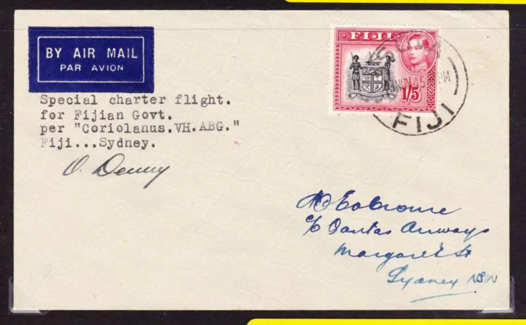 1945 (19th Nov) ditto. VG cond. AAMC 1015 Cat. $60 Image 1++