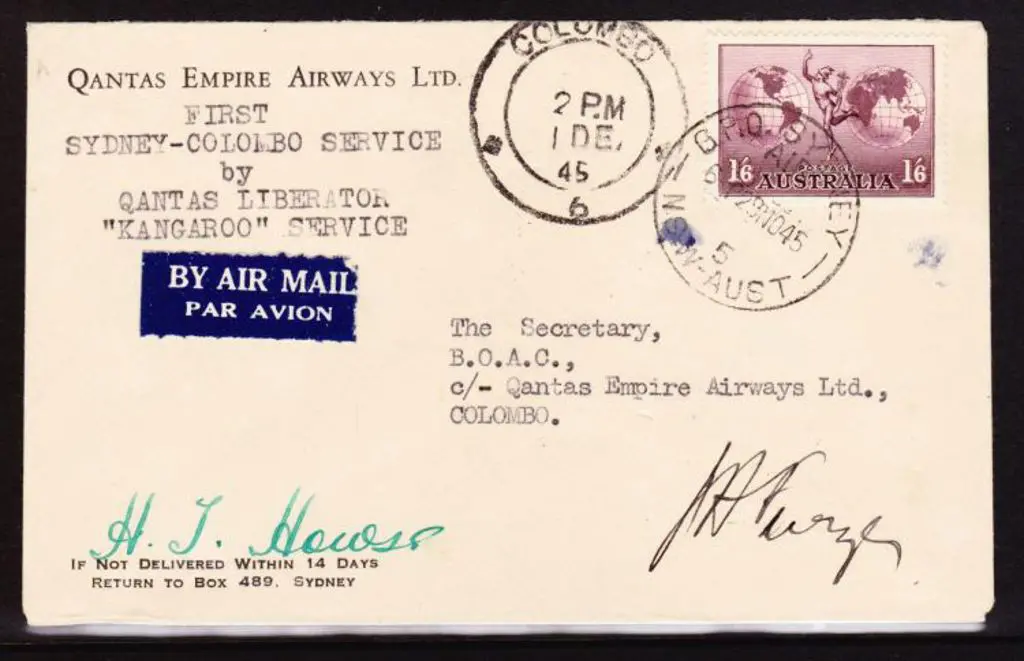 1945 (30th Nov) ditto. AAMC 1016 Cat $150+ Image 1++