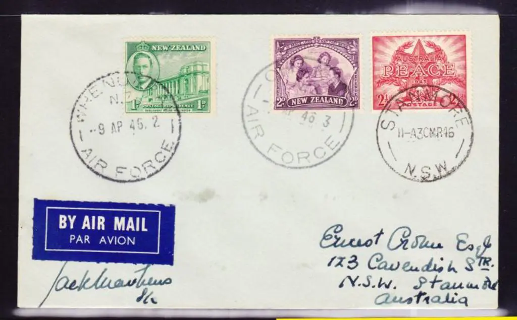 1946 (1st April) Australia to New Zealand Lord ... Image 1++
