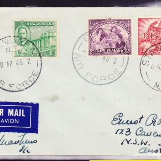 1946 (1st April) Australia to New Zealand Lord ...