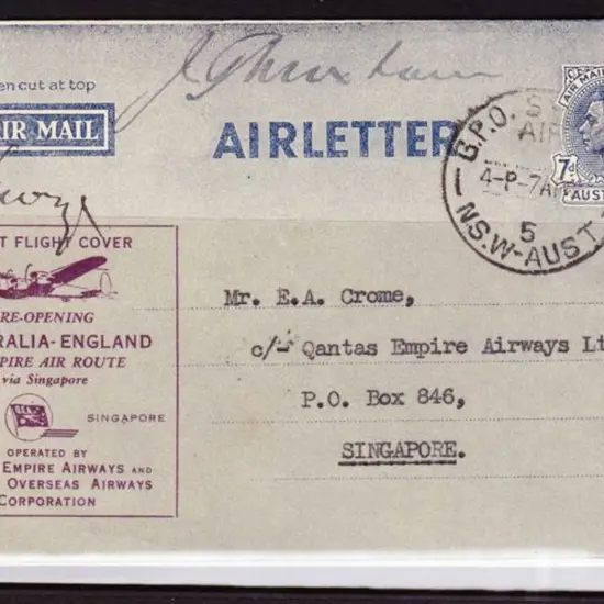 1946 (7th April) ditto. AAMC 1036a Cat. $200+