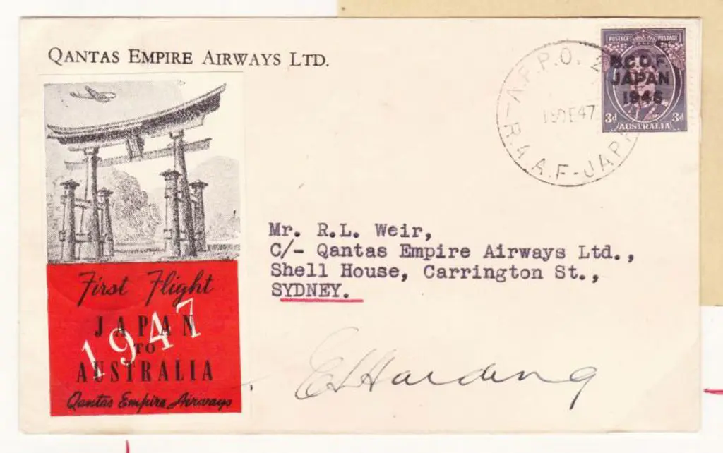 1947 (16th Dec) ditto. AAMC 1129 Cat. $150 Image 1++