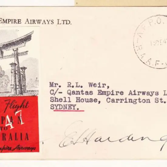 1947 (16th Dec) ditto. AAMC 1129 Cat. $150