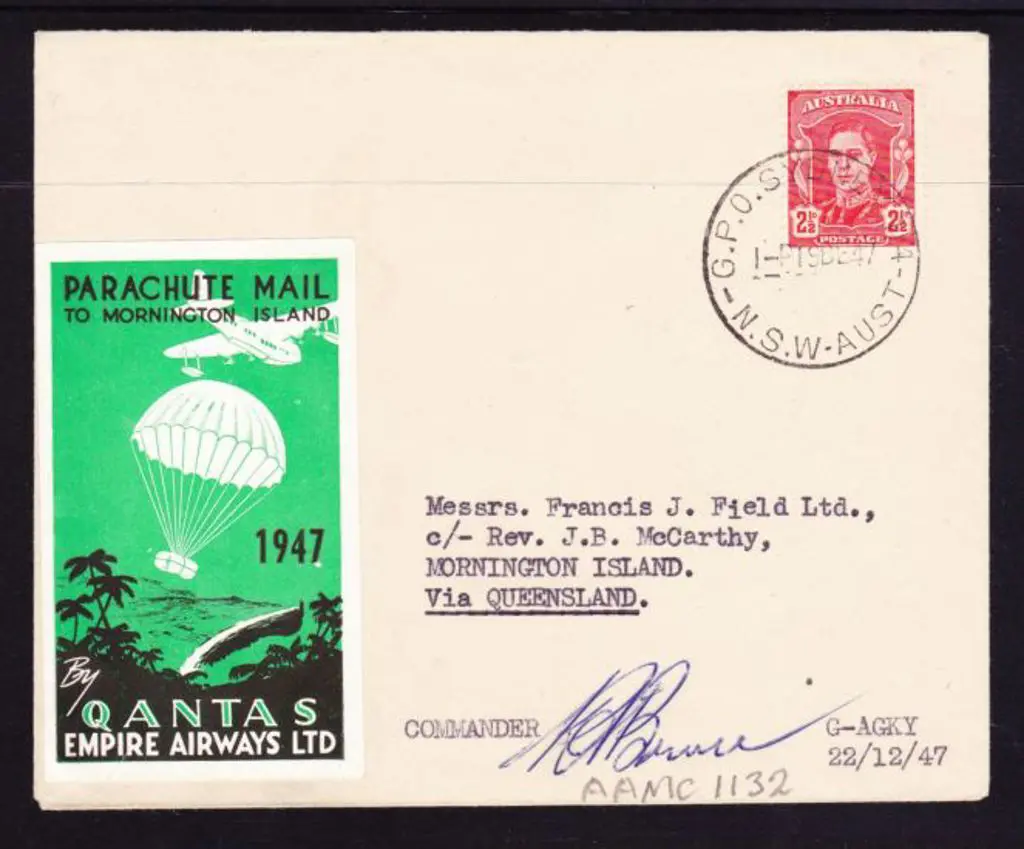 1947 (19th Dec) ditto but addressed to Francis ... Image 1++