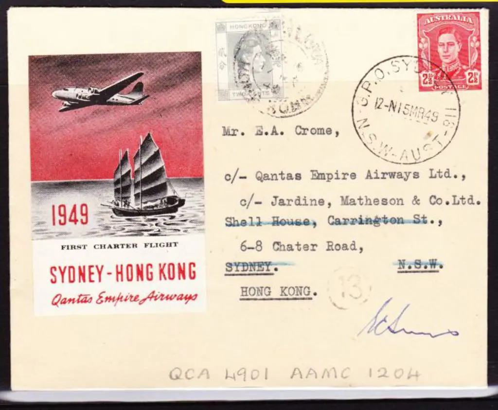1949 (15th March) ditto. AAMC 1204 Cat. $150 Image 1++
