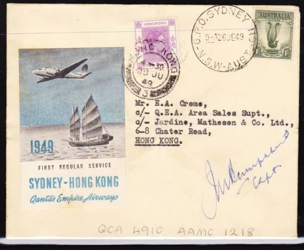 1949 (26th June) ditto but good cond. AAMC 1218 ... Image 1++
