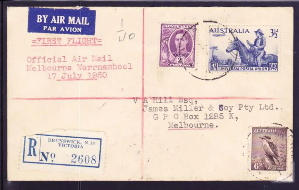 1950 (17th July) Melbourne to Warrnambool & return ... Image 1++