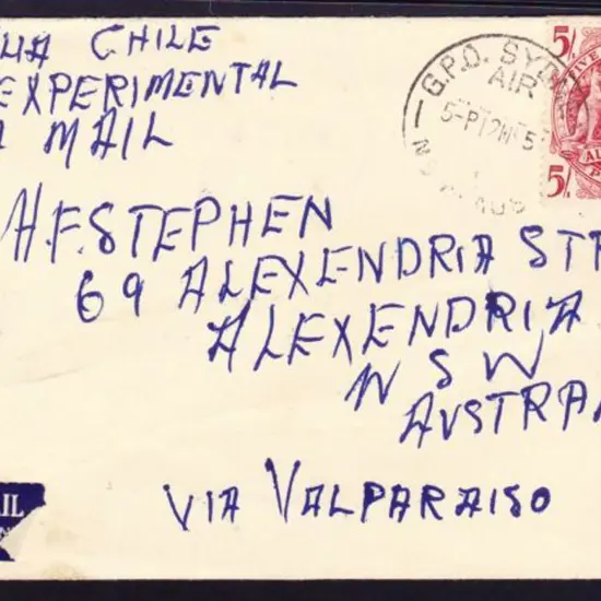 1951 (14th March) ditto but 3 covers all with 5/- ...