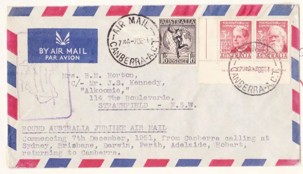 1951 (7th Dec) ditto but with 1/6d Hermes & 3d ... Image 1++