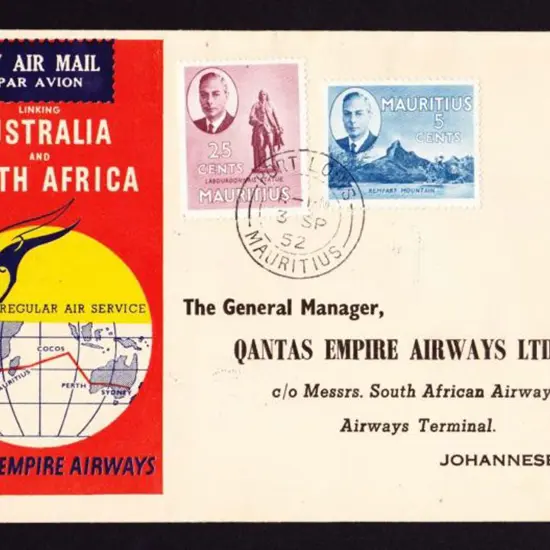 1952 (1st Sept) ditto but with all intermediates ...