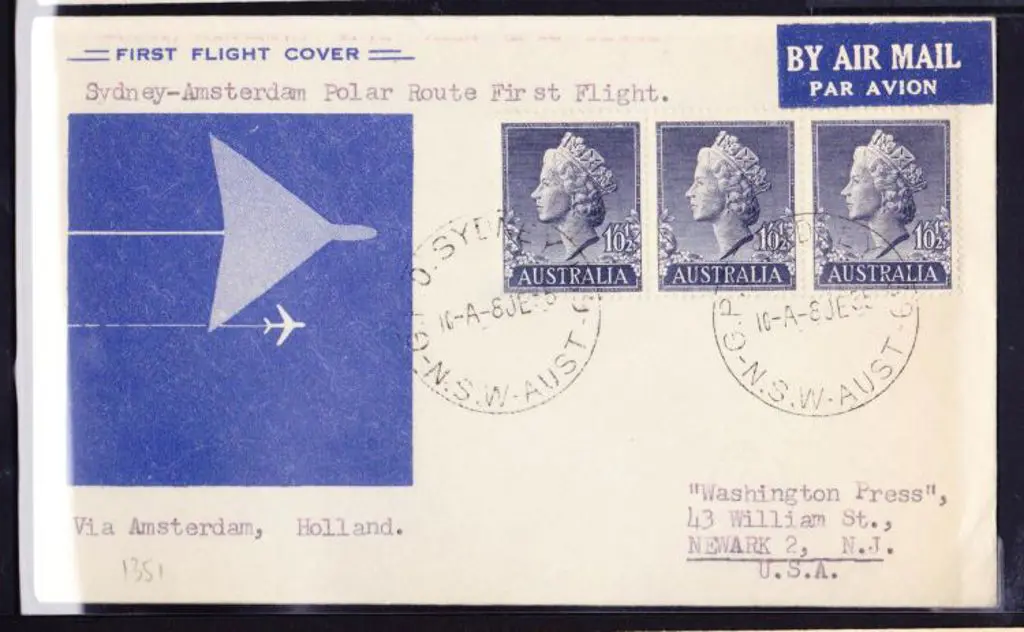 1955 (8th June) ditto but 2 covers, one on printed ... Image 1++