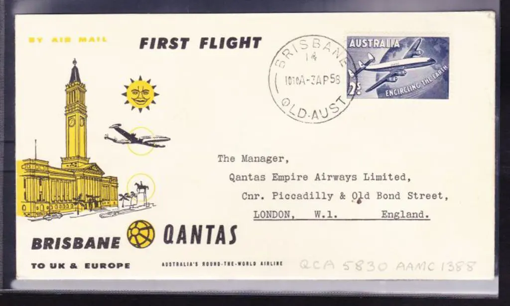 1957 (10th June) - 1987 (1st April) Qantas range ... Image 1++