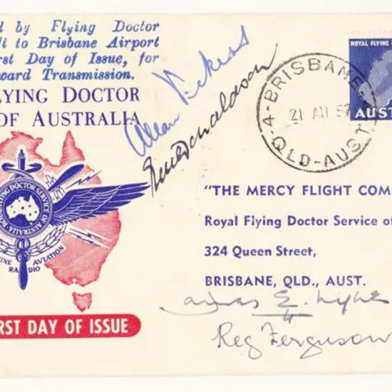 1957 (21st Aug) Royal Flying Doctor Service ...