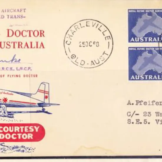 1957 (31st Dec) Royal Flying Doctor Service FDI ...