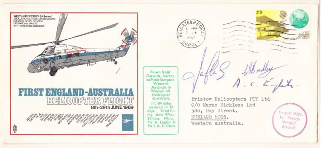1969 (8th June) England to Australia first ... Image 1++