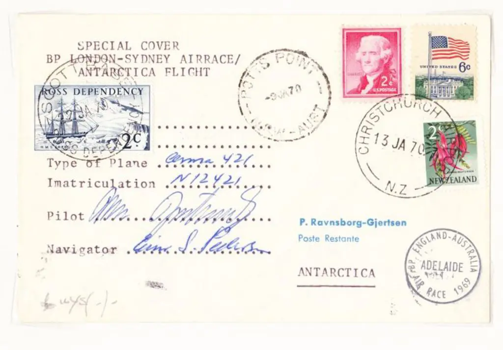 1969 (Dec) ditto but flown by T Tjontveit & ES ... Image 1++