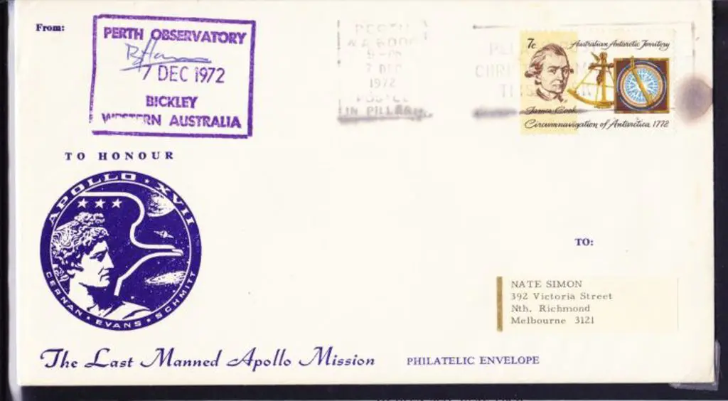 1972 (7th Dec) Last Manned Apollo Mission commem ... Image 1++