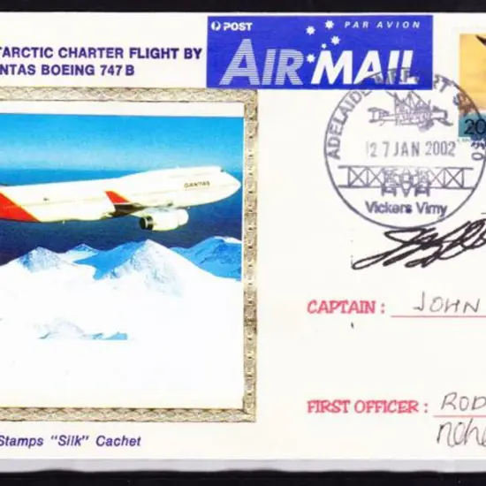 2002 (27th Jan) Adelaide to Antarctica by ...