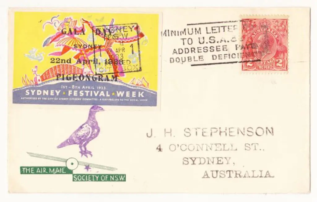 1933 (22nd April) ditto. AAMC PP3 Cat. $60 Image 1++