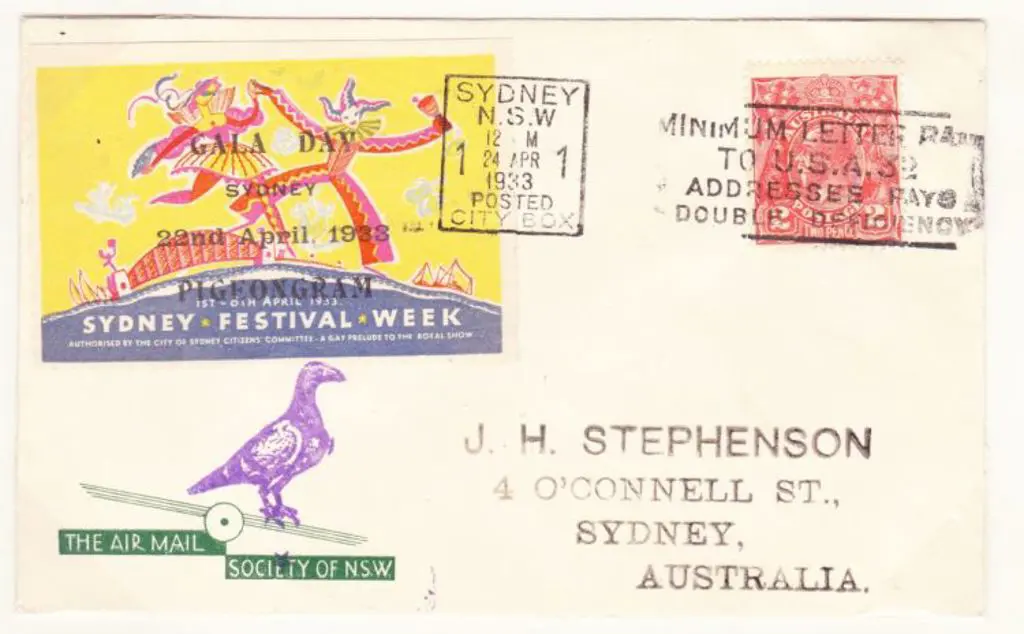 1933 (22nd April) ditto but flown to Leichhardt. ... Image 1++