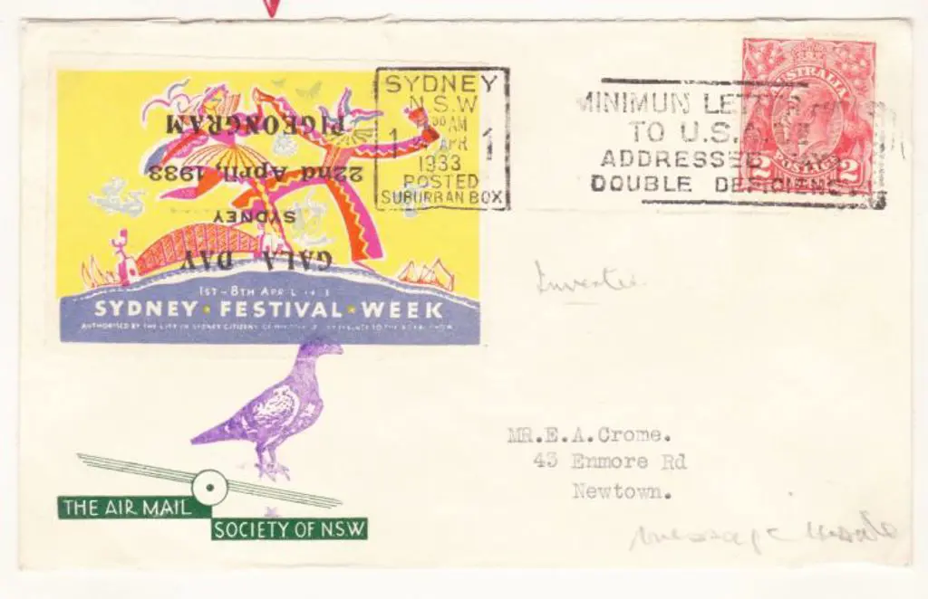 1933 (22nd April) Sydney to North Sydney First ... Image 1++