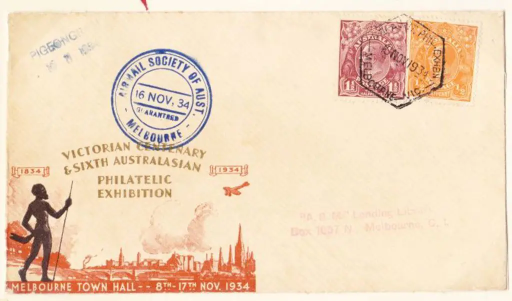1934 (16th November) ditto but with ½d & 1½d KGV. ... Image 1++