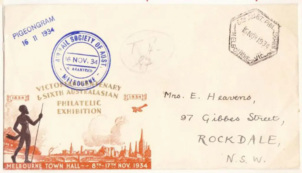 1934 (16th Nov) ditto but outer Exhibition cover ... Image 1++