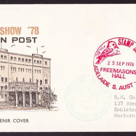 1978 (25th Sept) Stamp Show '78 Pidgeon Post ...
