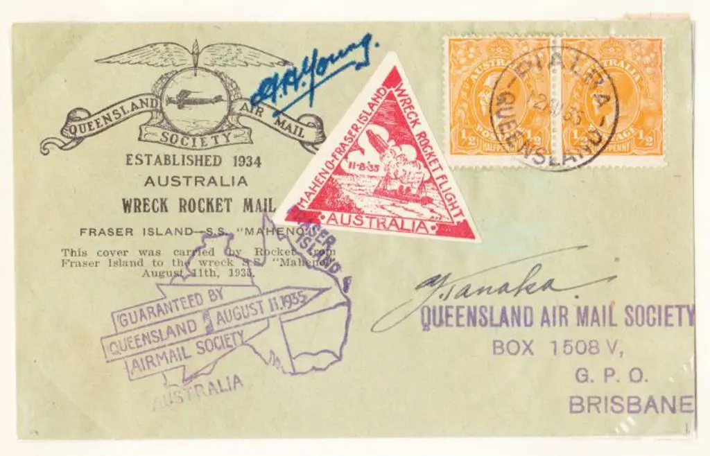 1935 (11th Aug) Fraser Island to the wreck of the ... Image 1++