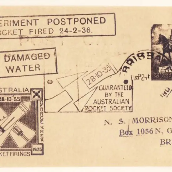 1936 (24th Feb) Riverview to Moggill Silver ...